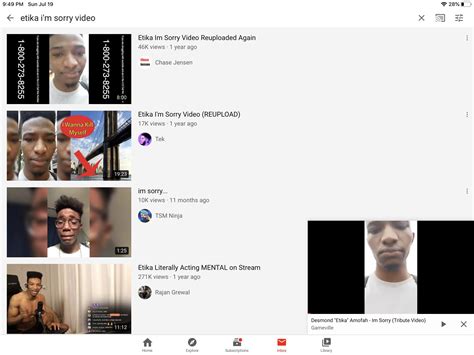 etikas youtube channel.